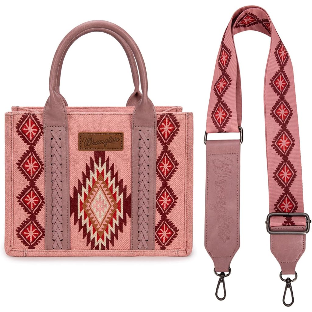 X Wrangler Tote Bag For Women Boho Aztec Shoulder Purse Top Handle Satchel Handb